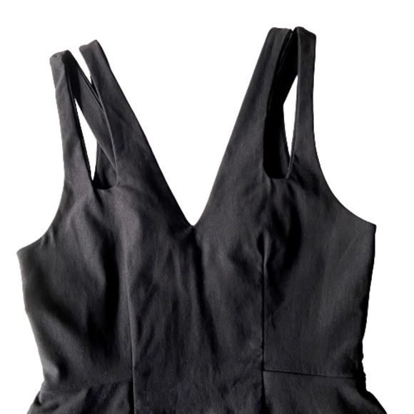 NASTY GAL Black Peplum Body Con Dress S - Picture 3 of 6